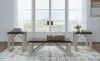 Ashley Furniture T236-13 Dorrinson - Occasional Table Set (Set of 3) - Antique White