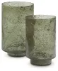 Ashley Furniture A2000623 Clarkton - Candle Holder Set (Set of 2) - Green