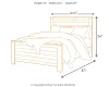 Ashley Furniture B697B12 Ashley Furniture B697B12 Porter - California King Panel Bed - Rustic Brown