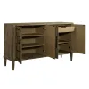 Liberty Furniture 2064-AC6838 Devonshire - 4 Door Accent Cabinet - Driftwood
