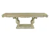 New Classic 40-992-DT Monique - Dining Table Top & Base - Pearl Silver