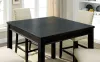 Furniture of America CM3314PT-5PK Kristie - 5 Piece Counter Height Table Set - Antique Black