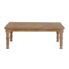 Intercon HI-TA-5028T-SWH-C Highland - Coffee Table With Turned Legs - Sandwash