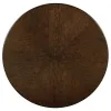 Coaster Fine Furniture 109400 Landon - Round Wood Pedestal Dining Table - Rich Brown