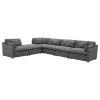 Coaster Fine Furniture 551455-SET Hobson - 6 Piece Upholstered Modular Sectional Sofa - Charcoal
