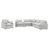 Coaster Fine Furniture 609560P-SET Collins - 6 Piece Modular Power Reclining Sectional - Gray