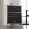 New Classic B1891-070 Ava - 5 Drawer Chest - Ebony