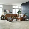 Liberty Furniture 6000HN-UPH-5PCSEC Blake - 5 Piece Sectional - Venetian Honey