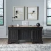 Liberty Furniture 532-HO-JED Meritage - Jr Executive Desk - Aged Charcoal