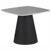 Coaster Fine Furniture 703500 Eason - 2 Piece Cocktail Coffee Table Set - Concrete And Black