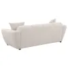 Coaster Fine Furniture 509301-S2 Destino - 2 Piece Chenille Splayed Arm Sofa Set - Greige