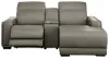 Ashley Furniture U94202S11 Correze - 3-Piece Power Reclining Sectional With RAF Back Chaise - Gray
