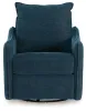Ashley Furniture 4480128 Mcburg - Swivel Power Recliner - Navy
