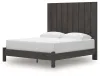 Ashley Furniture PCB3370B8 Fraluna - King Panel Bed - Charcoal