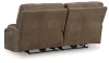 Ashley Furniture PC9180247 Beckley Place - 2 Seat Power Reclining Sofa With Adjustable Headrest - Earth