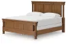 Ashley Furniture PCB824B5 Ashley Furniture PCB824B5 Rowlenstown - California King Poster Bed - Brown