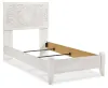 Ashley Furniture B181B1 Ashley Furniture B181B1 Paxberry - Twin Panel Bed - Whitewash