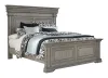 Pulaski Furniture P091170/171/172 Madison Ridge - Queen Wood Panel Bed - Heritage Taupe