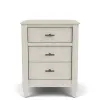 Riverside Furniture 25012 Carmella - Chairside Table - Pebble Oak