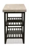 Riverside Furniture 77712 Riverside Furniture 77712 Capri - Chairside Table - Alabaster Travertine