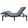 CoasterEveryday 350132Q Negan - Queen Adjustable Bed Base - Gray And Black