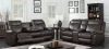 Furniture of America CM6297-LV-VN Chenai - Glider Loveseat - Brown