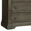 Samuel Lawrence Furniture S958-040 Lawson's Creek - 5-Drawer Chest - Dark Brown