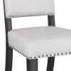 Samuel Lawrence Furniture S964-154 Lenox - Upholstered Side Chair With Nail Head Trim - White