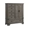 Intercon FG-BR-N4907G-STE-C Intercon FG-BR-N4907G-STE-C Forge - Gentleman's Chest - Brushed Steel