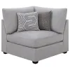 CoasterElevations 551511-S4B Cambria - 4 Piece Upholstered Modular Sectional Sofa - Gray