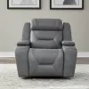 Liberty Furniture 7019BG-12P Chapman - Swivel Glider Recliner P2 - Aline Blue Gray