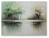 Ashley Furniture A8000470 Garlenridge - Wall Art - Green / Tan / White