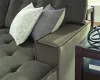 Ashley Furniture PC61702S2 Ashley Furniture PC61702S2 Caspian-Town - 2-Piece Sectional With RAF Corner Chaise - Olive
