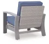 Ashley Furniture PCP418-820 Half Moon Beach - Spring Lounge Chair - Blue / Gray