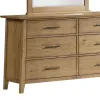 Intercon JK-BR-3006D-GLO-C Jackson - Dresser - Golden Oak