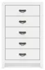 Ashley Furniture B427-46 Binterglen - Five Drawer Chest - White