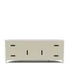 Riverside Furniture 25040 Carmella - Media Console - Pebble Oak