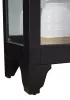 Pulaski Furniture 21218 PFC Curios - Lighted Gallery Style 5 Shelf Curio Cabinet - Onyx Black