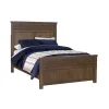 Samuel Lawrence Furniture S918-YBR-K2 Cambridge - Full Panel Bed - Brown