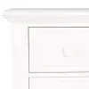 Liberty Furniture 607-BR-KPBDMCN Liberty Furniture 607-BR-KPBDMCN Summer House - 5 Piece Bedroom Set (King Panel Bed, Dresser & Mirror, Chest, Nightstand) - Oyster White