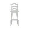 Liberty Furniture 244-B200330 Magnolia Manor - Ladderback Swivel Bar Stool - Antique White