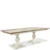 Riverside Furniture 59358-59551 Myra - Double Pedestal Dining Table - Paperwhite
