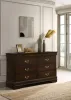 CoasterEveryday 202413 Louis Philippe - 6-Drawer Dresser - Cappuccino