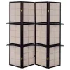 CoasterEveryday 900166 Iggy - 4-Panel Room Divider Folding Shoji Screen - Cappuccino