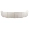 Coaster Fine Furniture 551300 Charlotte - 8 Piece Upholstered Modular Sectional Sofa - Ivory