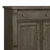 Samuel Lawrence Furniture S958-146 Lawson's Creek - 3-Door Server With Storage Drawers - Dark Brown