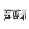 New Classic 45-4125-DW4C New Classic 45-4125-DW4C High Line - Counter Table & 4 Chairs - White