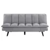 Coaster Fine Furniture 360018 Laredo - Upholstered Tufted Convertible Sofa Bed - Gray