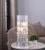 Coaster Fine Furniture 920235 Wanda - Crystal Shade Bedside Table Lamp - Silver