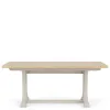 Riverside Furniture 79450 Glenndale - Rectangle Dining Table - Aged White / Wheat